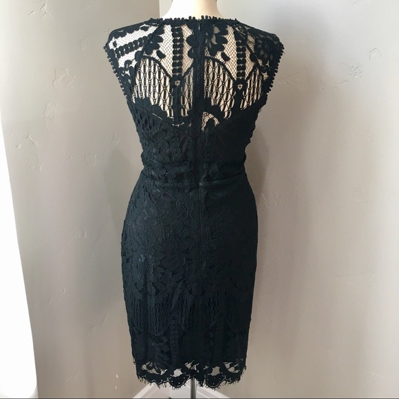 One left! Black Lace Detail Dress - Picture 7 of 8